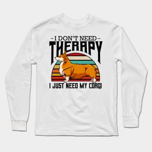 Corgi Long Sleeve T-Shirt